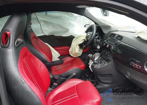 2013 Fiat 500 Abarth from USA, damaged, VIN 3C3CFFFH2DT607638